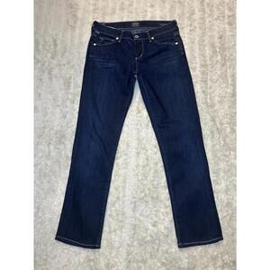 Citizens of Humanity classic 'Ava' dark wash low rise straight leg jeans Size 26
